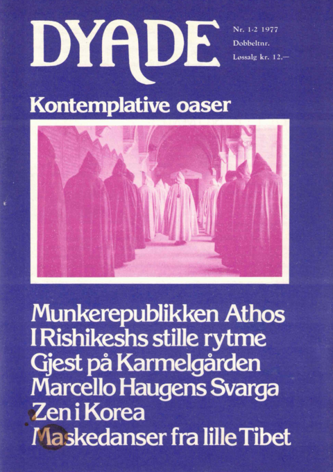 Dyade 1977/01-02 Kontemplative Oaser