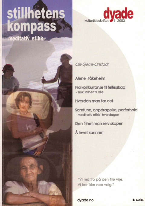 Dyade 2003/01: Stillhetens kompass