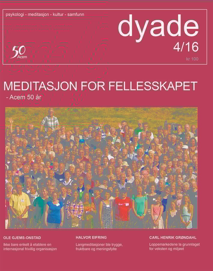 Dyade 2016/04: Meditasjon for fellesskapet