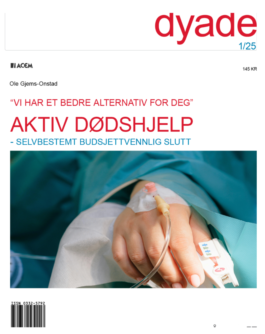 Dyade 2025/1 AKTIV DØDSHJELP